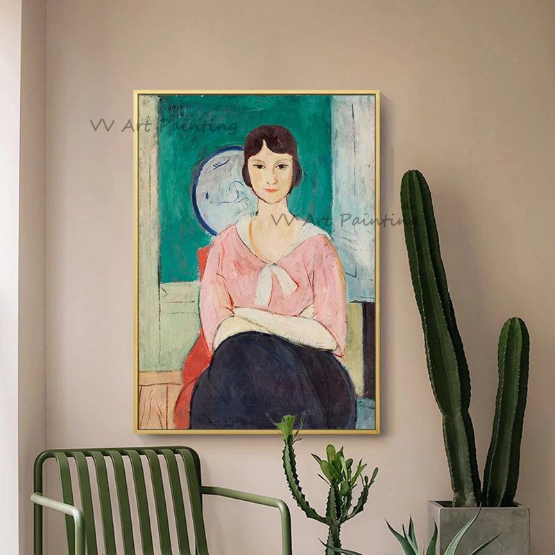 Painting Knife Palette - Dikey Palet Bıçağı Matisse Tarzı Bayan