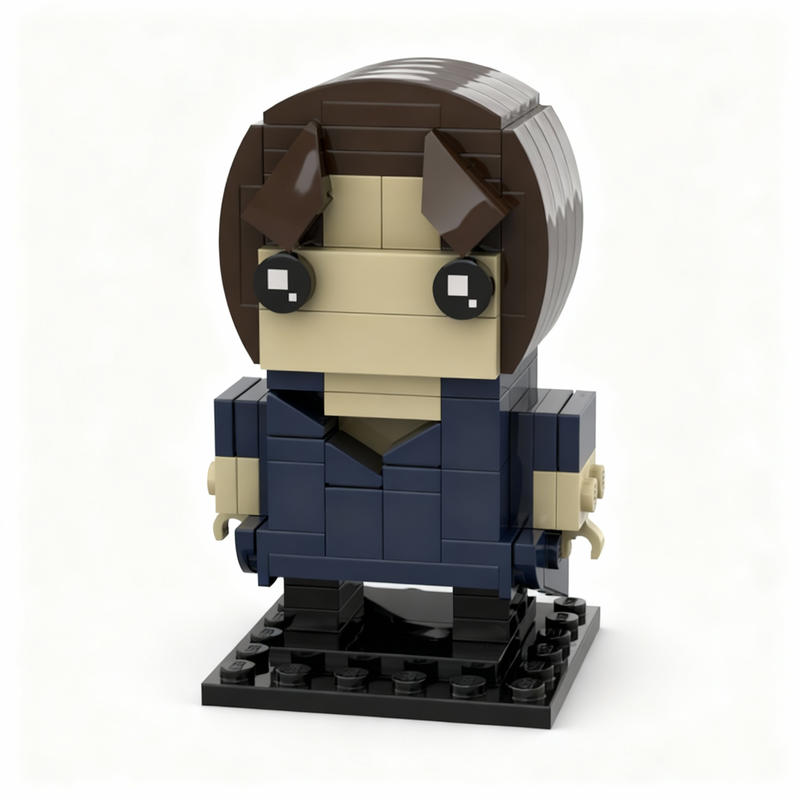 Art Craft Ideas For Christmas - 115 parça MOC BrickHeadz Name Her