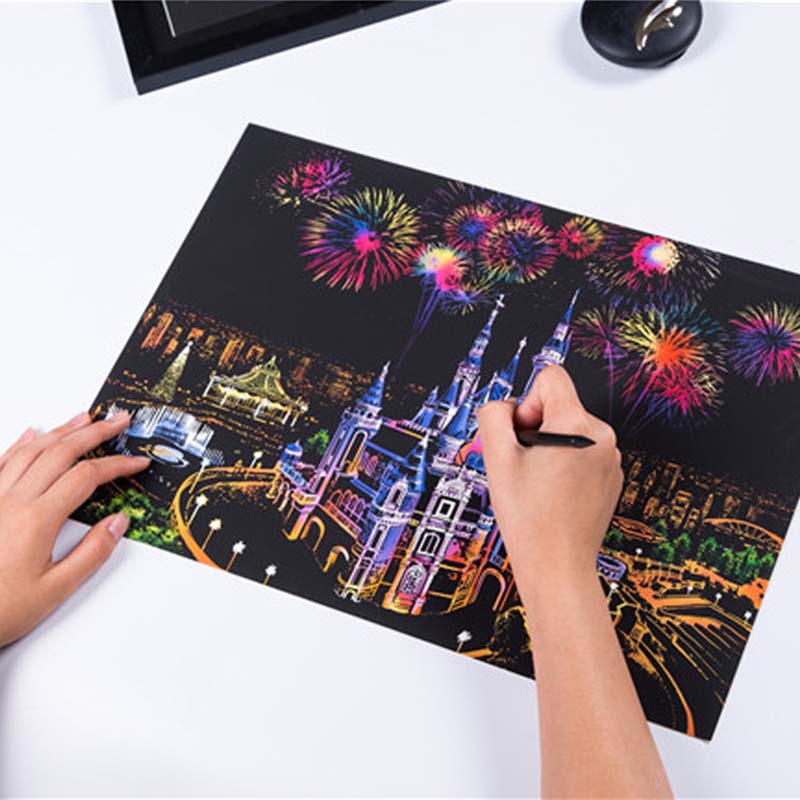 Art Craft 3 Year Old - Yeni yaratıcı sihirli Scratch sanat el