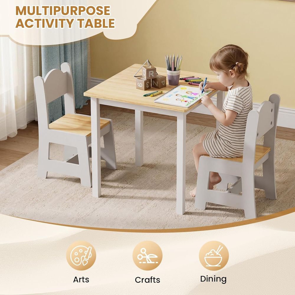 Çocuk Masası ve 2 Sandalye, Be - Art And Craft For Nursery incelemesi ve fiyatı