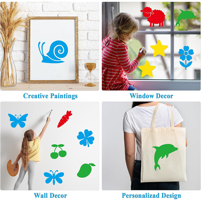 10/20 adet Boyama Şablonu Çizi - Art Craft Materials incelemesi ve fiyatı