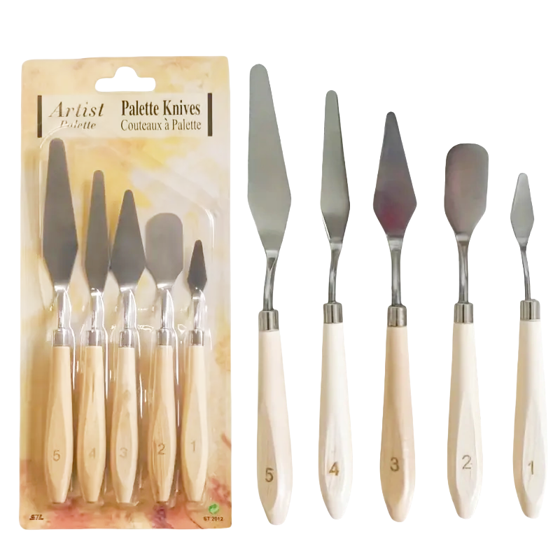 5-piece yağ boyama paleti bıça - Painting Knife Palette incelemesi ve fiyatı