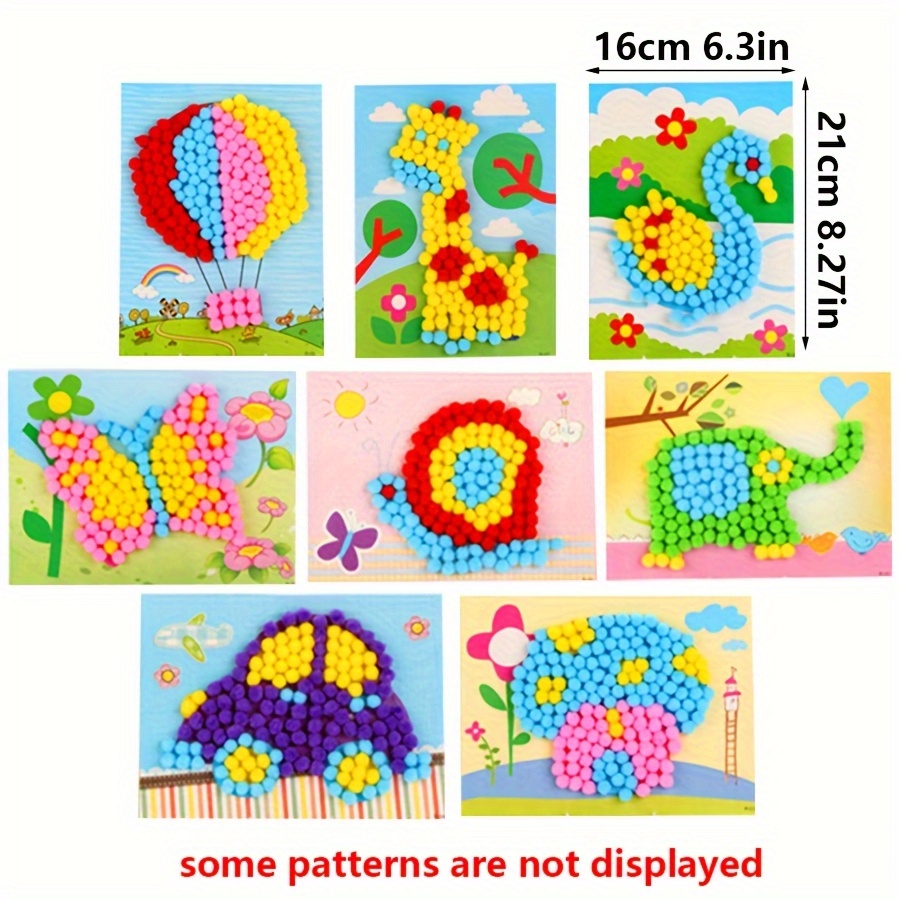 2 adet 16x21 cm Renkli Pom-Pom - Art Craft Handmade incelemesi ve fiyatı