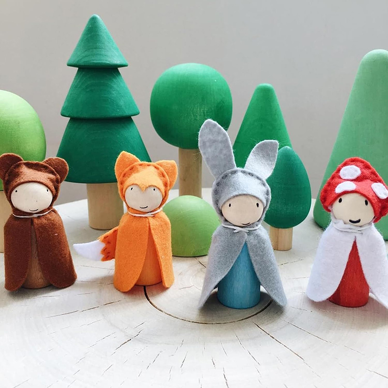 2/5/10 adet ahşap mandal bebek - Craft And Art Difference incelemesi ve fiyatı