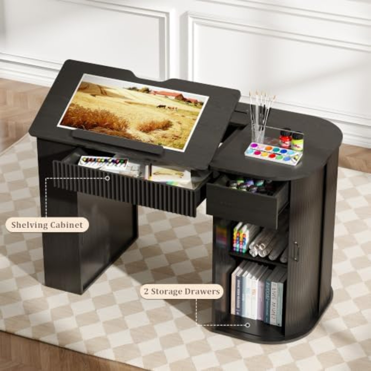 Depolama Dolabı ve Çekmeceli Ç - Art Craft Table incelemesi ve fiyatı