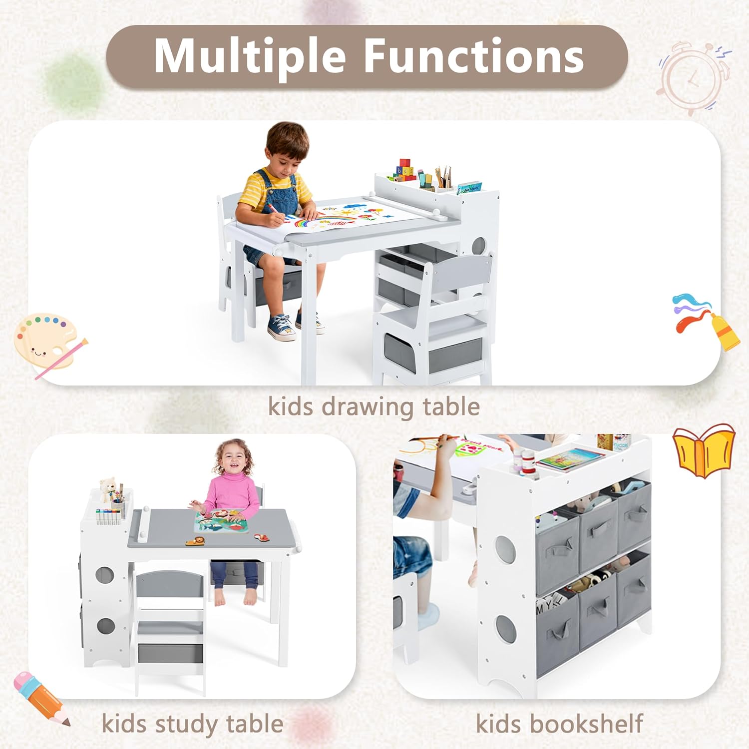 Çocuklar için Sanat Masası ve  - Art And Craft For Nursery incelemesi ve fiyatı
