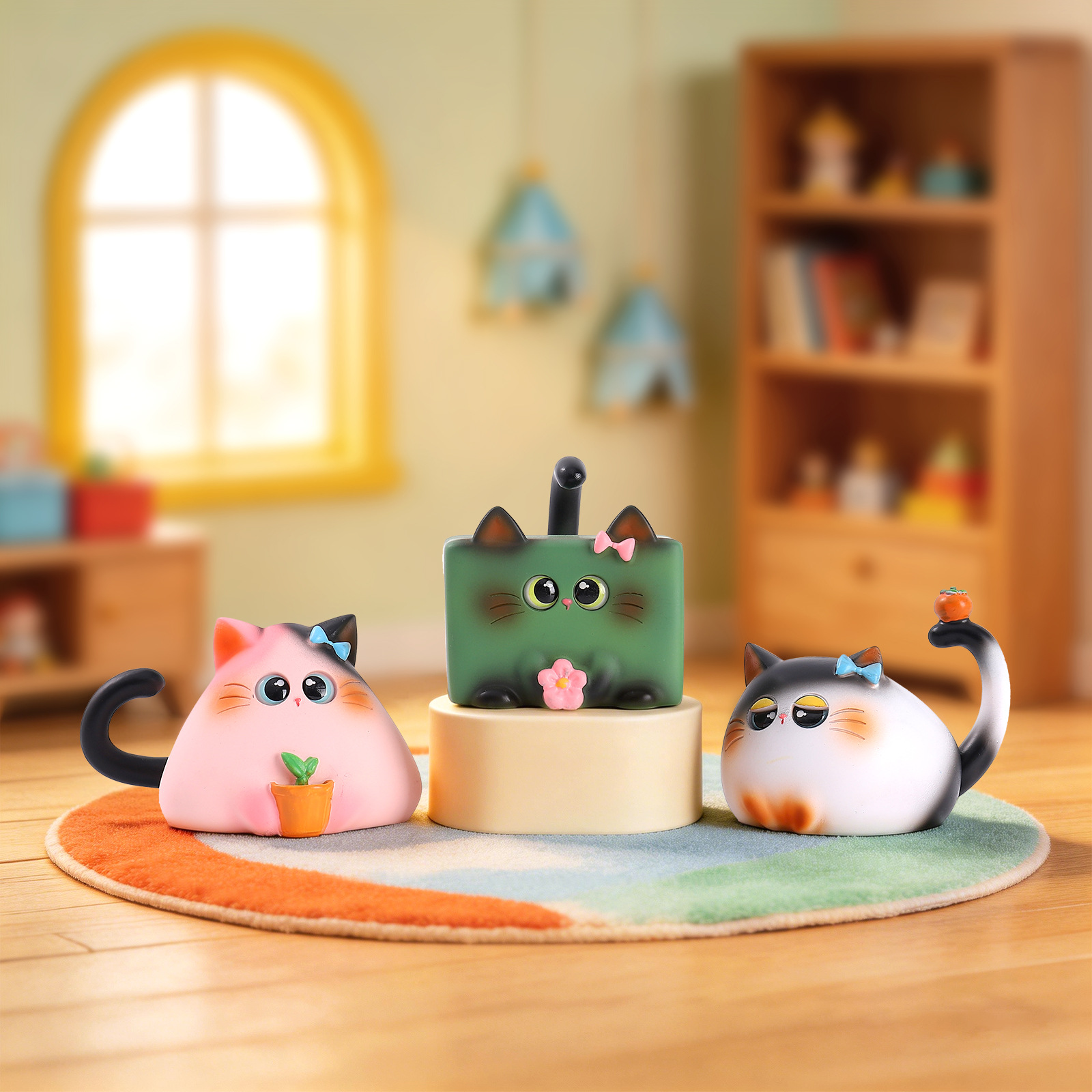 Kör Kutu Kedi Figürü Reçine Ya - Art Craft Table incelemesi ve fiyatı