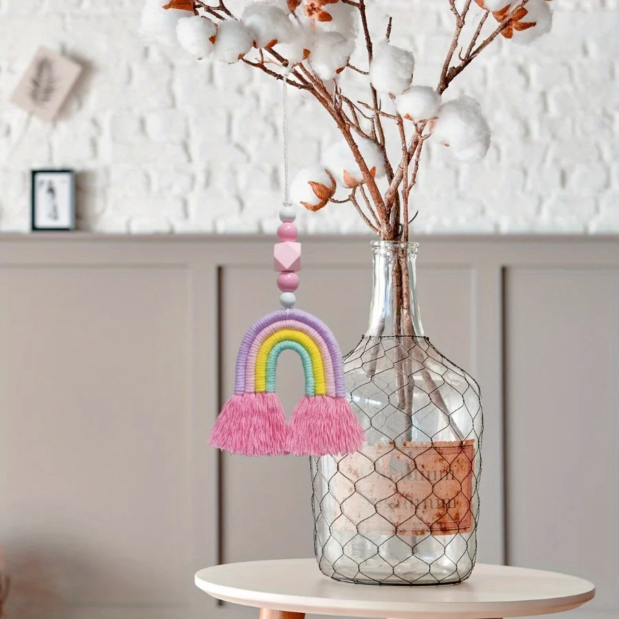 Pembe Gökkuşağı Rüzgar Çanları - Art And Craft For Nursery incelemesi ve fiyatı