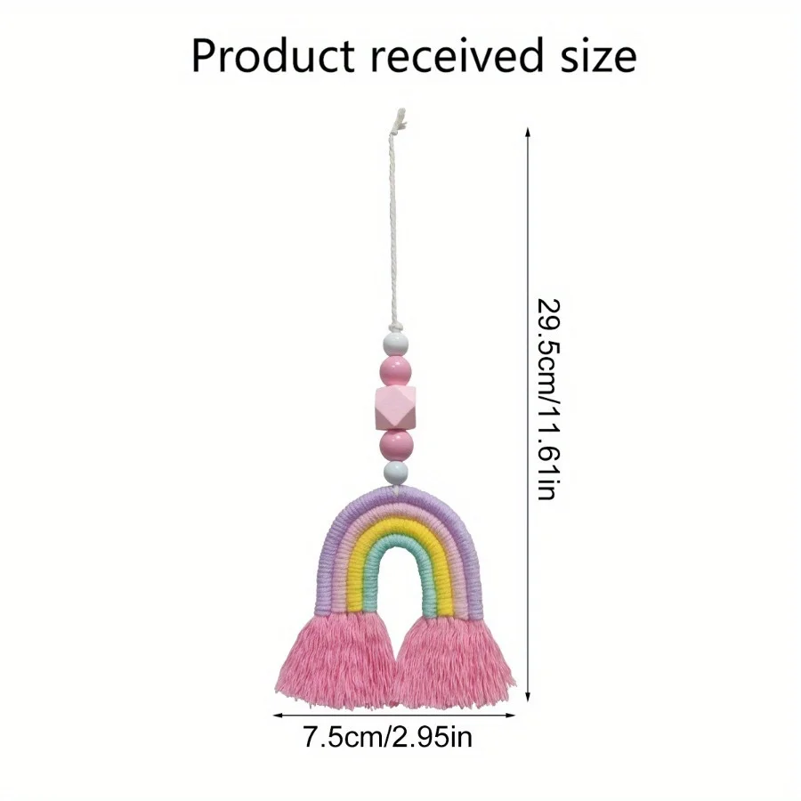 Pembe Gökkuşağı Rüzgar Çanları - Art And Craft For Nursery incelemesi ve fiyatı
