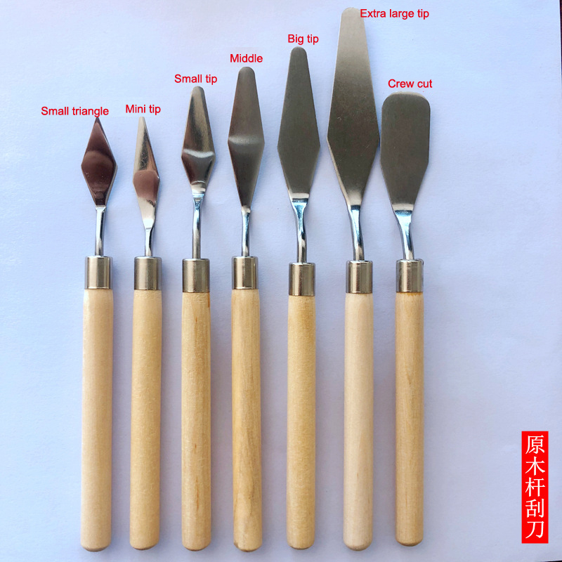 【Mutlu】7 adet/takım paslanmaz  - Painting Knife Palette incelemesi ve fiyatı