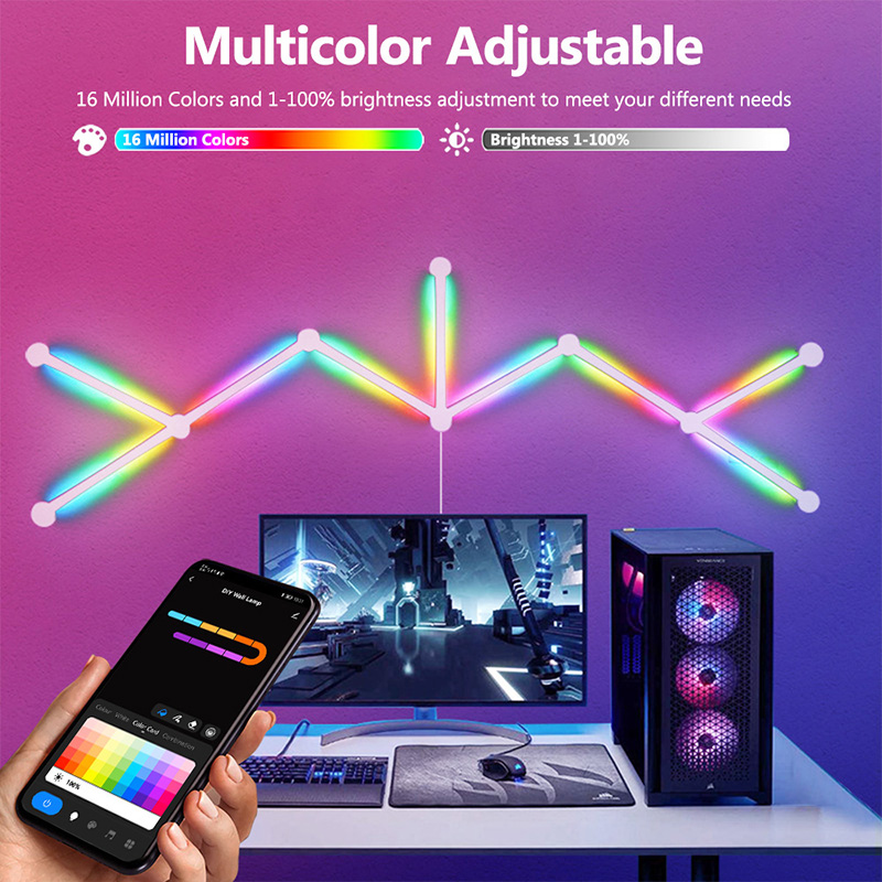 Akıllı RGB Duvar Lambası, Müzi - Art Craft Games incelemesi ve fiyatı