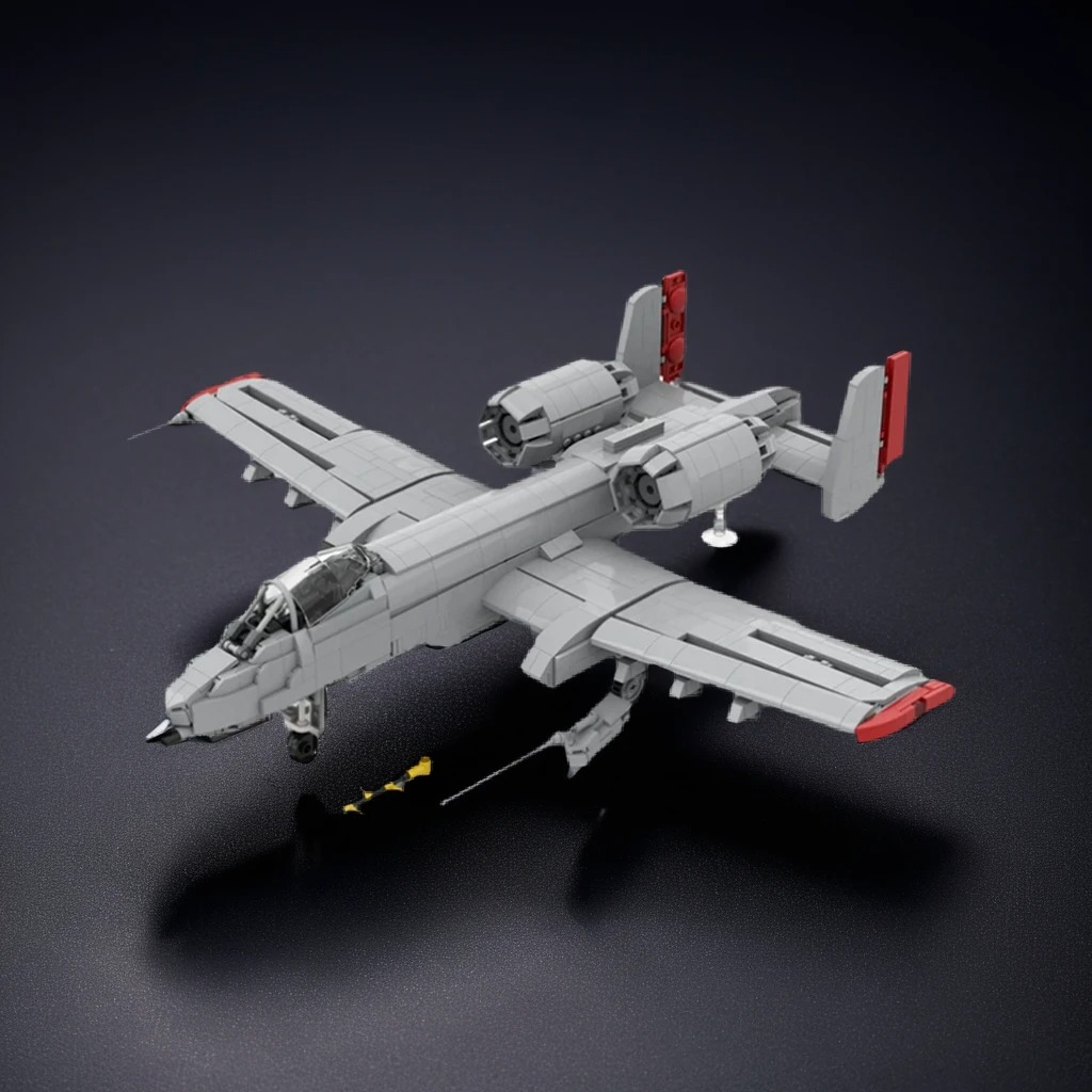 2468 parça MOC A-10 Warthog Mo - Art Craft Ideas For Christmas incelemesi ve fiyatı