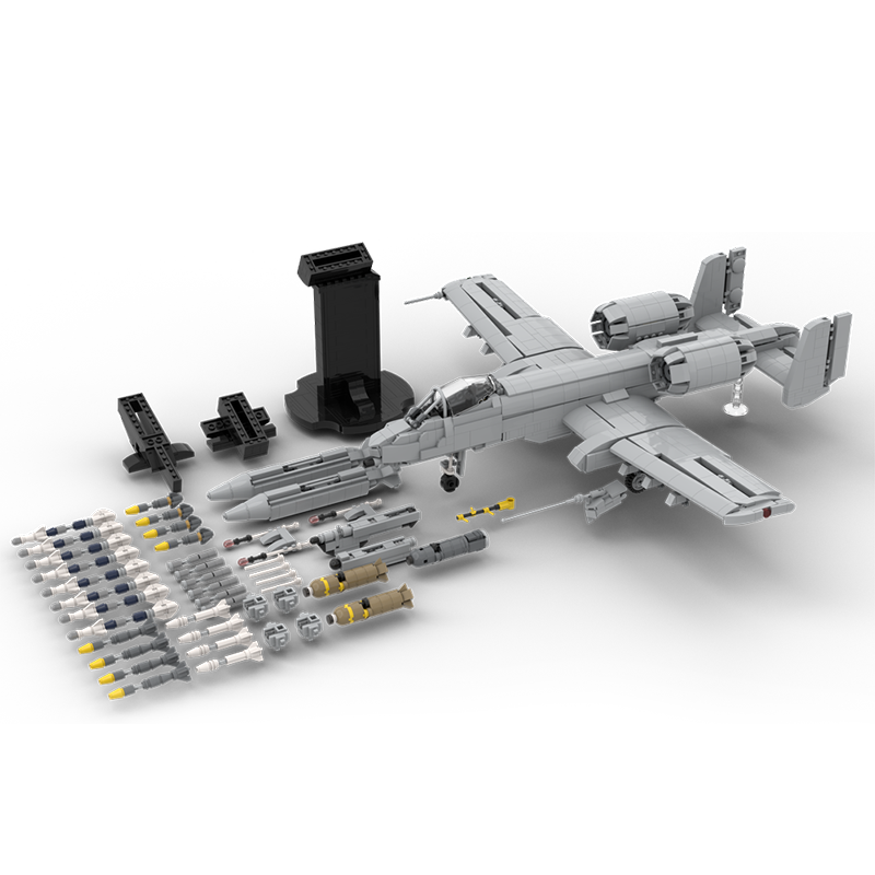 2468 parça MOC A-10 Warthog Mo - Art Craft Ideas For Christmas incelemesi ve fiyatı