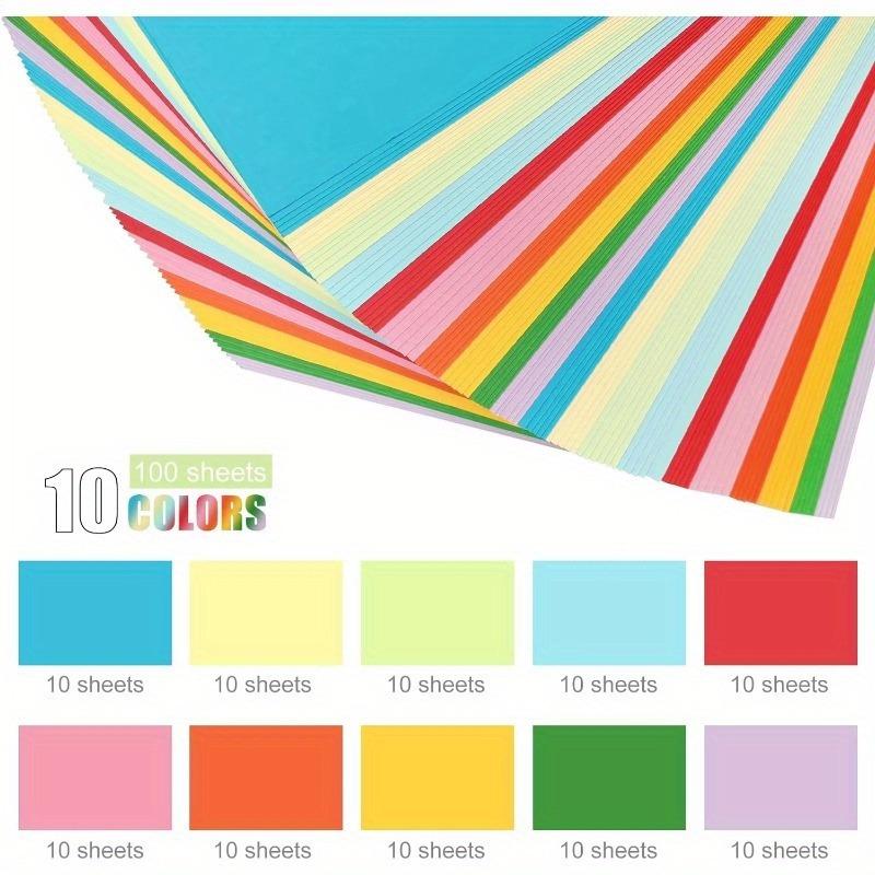 100 Yaprak A4 Renkli Kart Stoğ - Craft And Art Difference incelemesi ve fiyatı