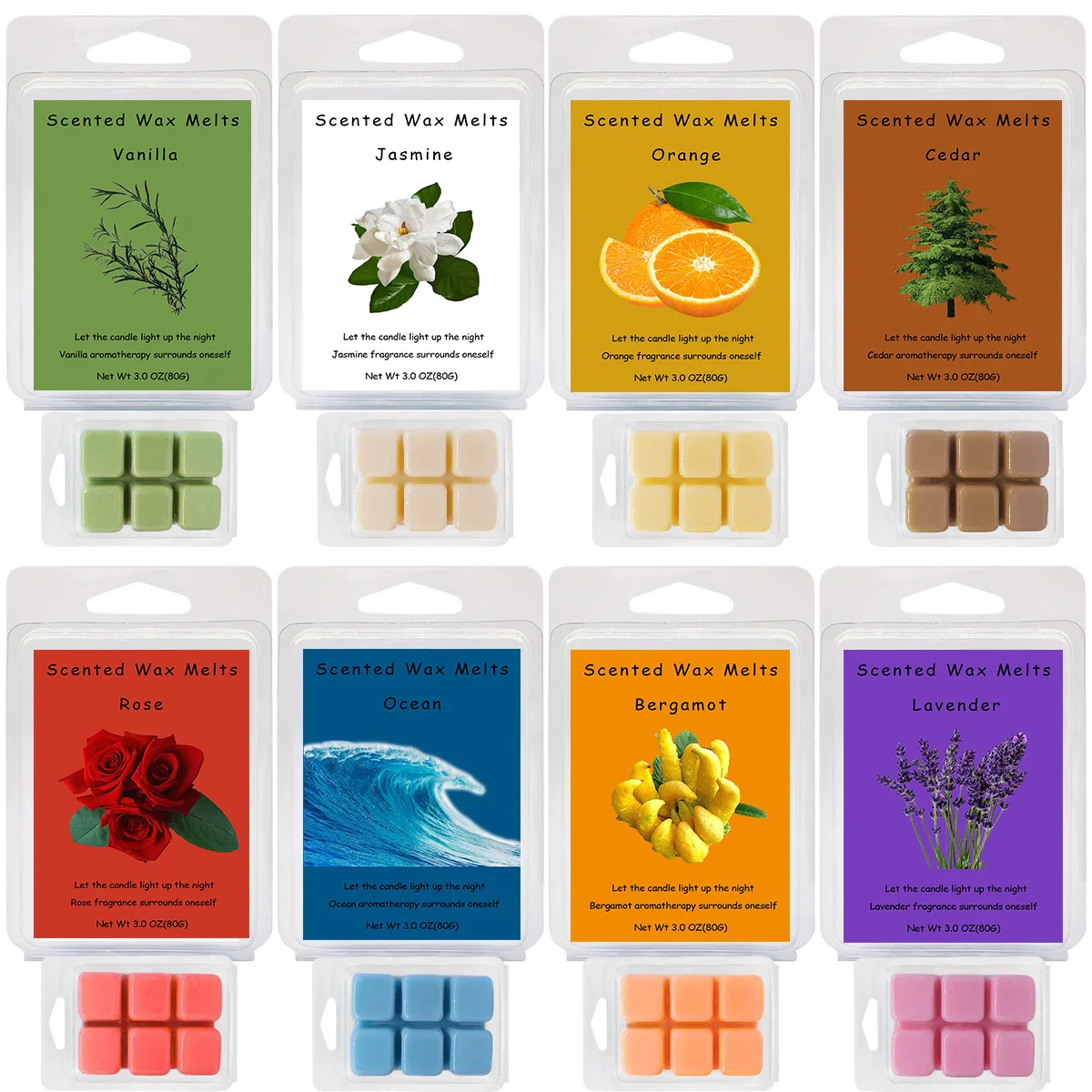 8'li Kokulu Balmumu Eritir Soy - Soy Candle Fragrance Oil incelemesi ve fiyatı