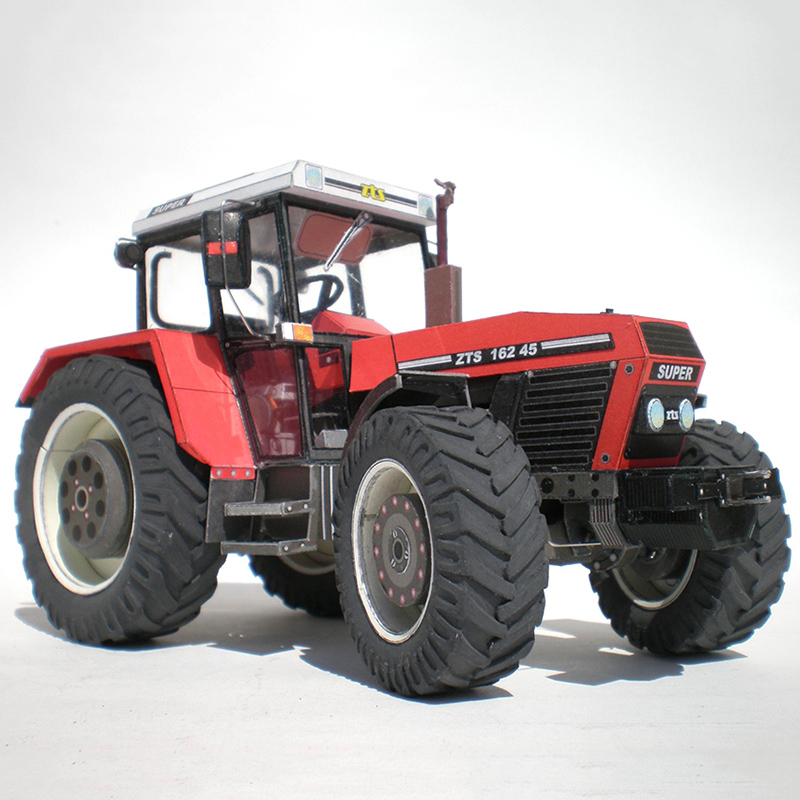 Zetor 162 45 traktör 1:32 çek  - Art Craft Cardboard incelemesi ve fiyatı
