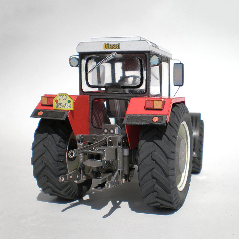 Zetor 162 45 traktör 1:32 çek  - Art Craft Cardboard incelemesi ve fiyatı