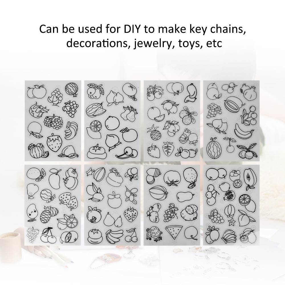 8 adet Meyve Sebze Desenli Isı - Craft And Art Difference incelemesi ve fiyatı