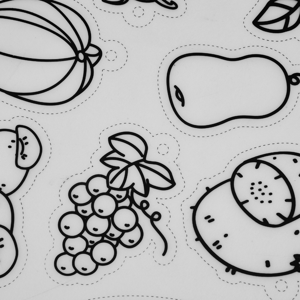 8 adet Meyve Sebze Desenli Isı - Craft And Art Difference incelemesi ve fiyatı
