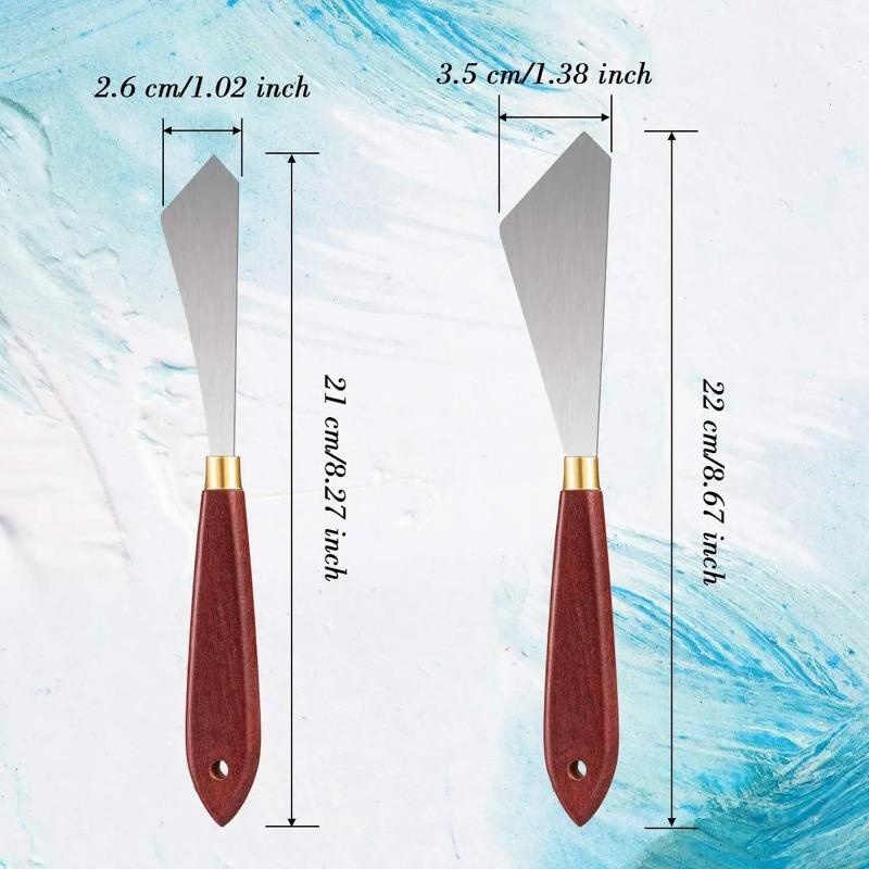2 adet Boyama Bıçağı Seti Boya - Painting Knife Palette incelemesi ve fiyatı