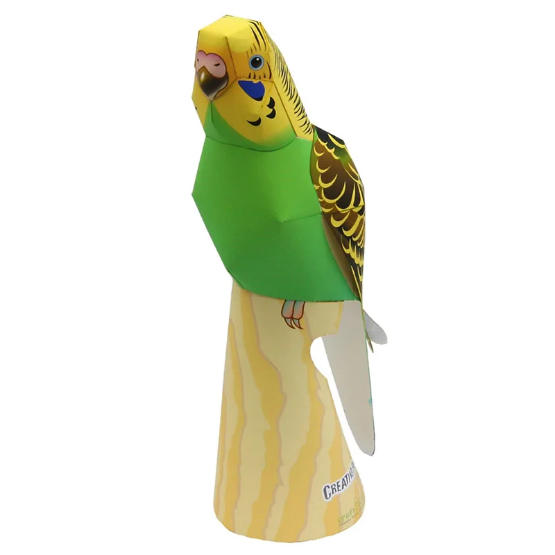 Muhabbet kuşu Papağan Kuş El Y - Art Craft Cardboard incelemesi ve fiyatı