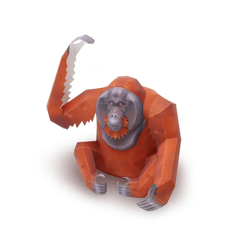 Orangutan Goril Origami Sanatı - Art Craft Cardboard incelemesi ve fiyatı