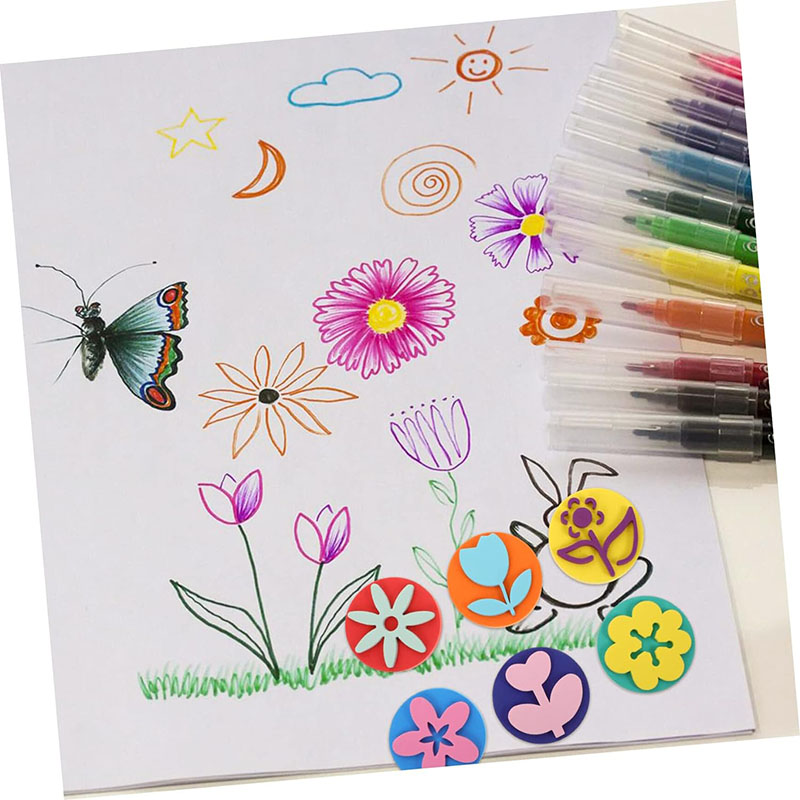 Boyama için 6 adet/torba köpük - Art Craft 3 Year Old incelemesi ve fiyatı