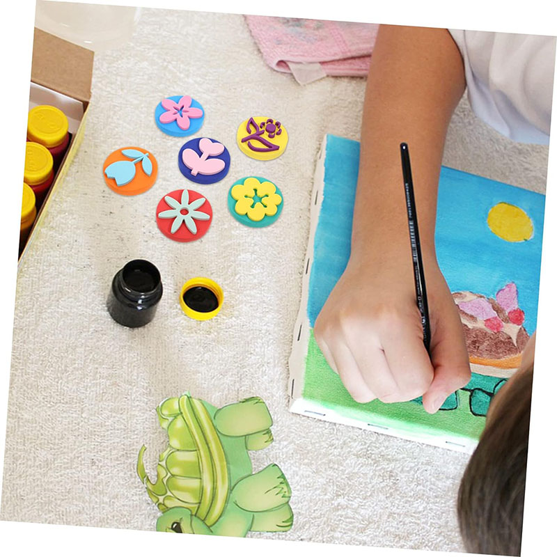 Boyama için 6 adet/torba köpük - Art Craft 3 Year Old incelemesi ve fiyatı