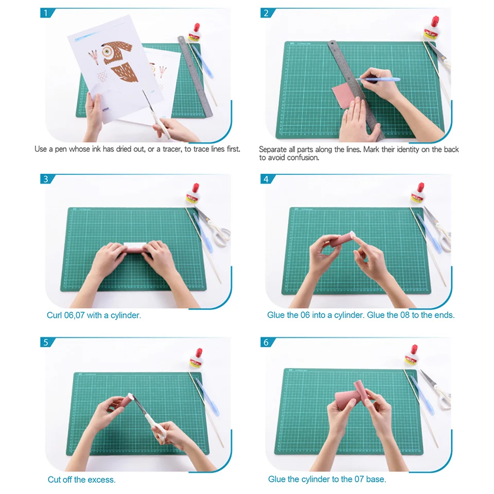 Küçük Baykuş Origami Sanat Min - Art Craft Cardboard incelemesi ve fiyatı