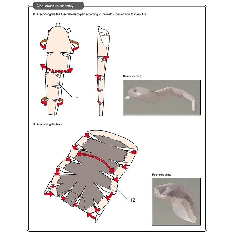 Dev Armadillo Origami Sanat Mi - Art Craft Cardboard incelemesi ve fiyatı
